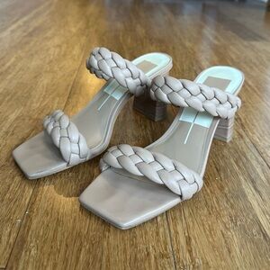 Dolce Vita Braided Tan Women's Heels